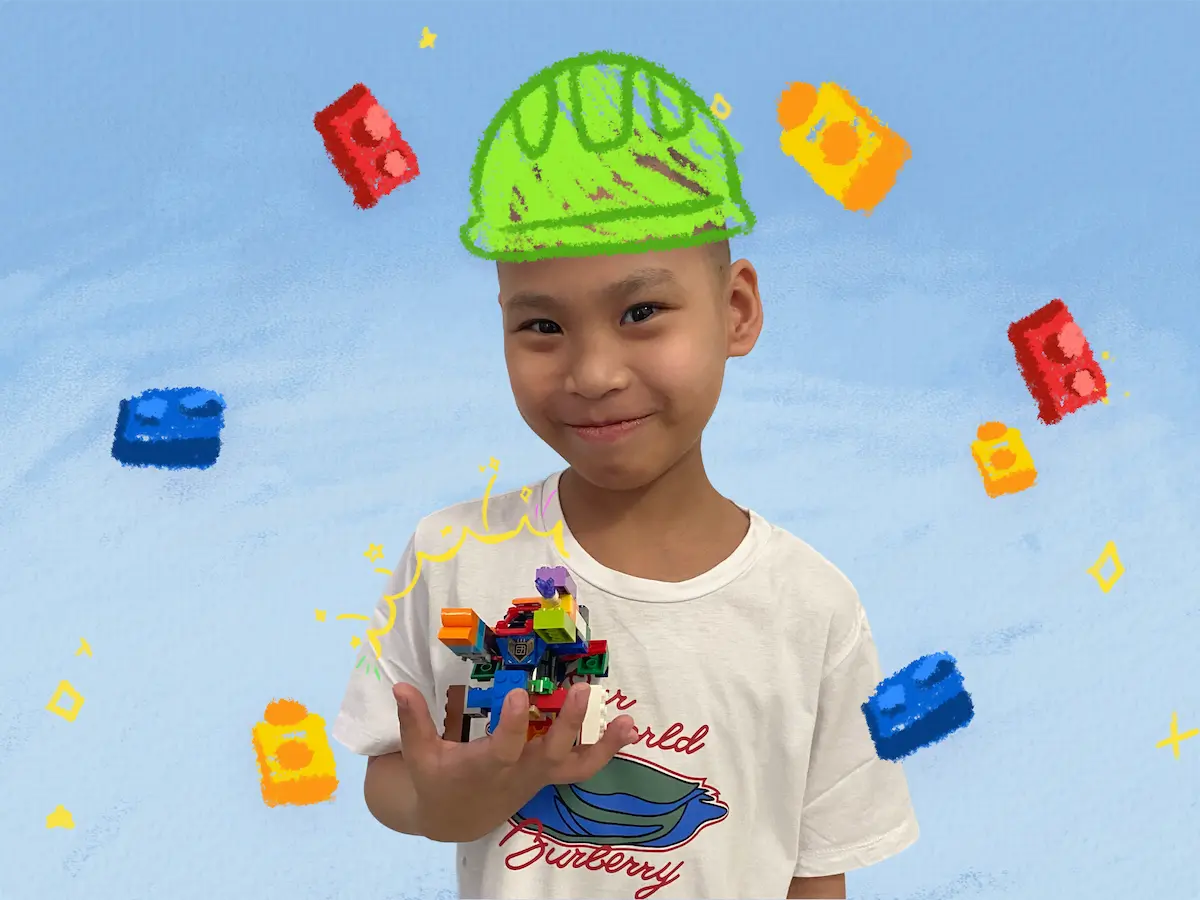 Kenny Zhu (Age 8) – Aspires to be a Lego Builder - After Treatment