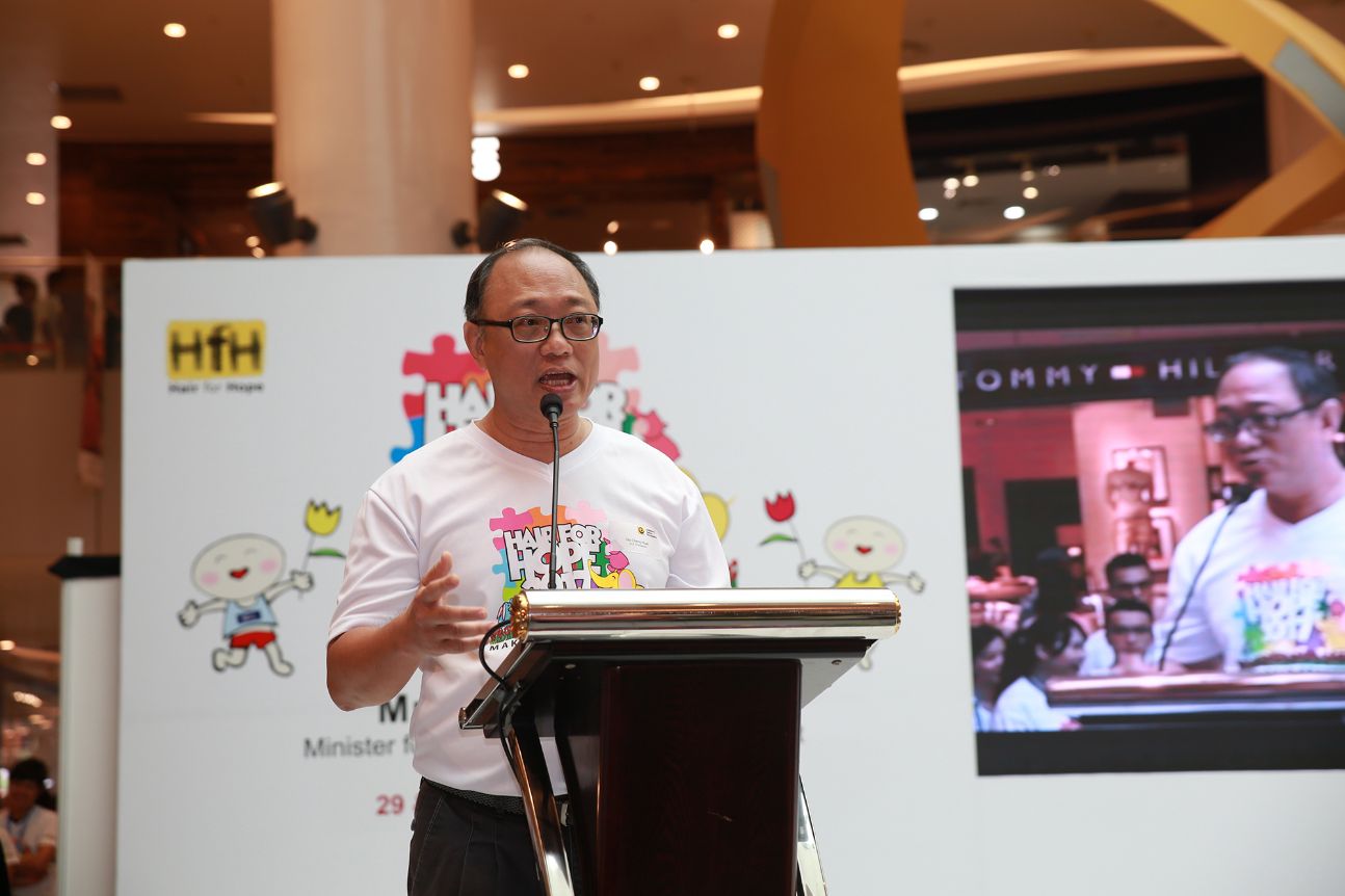 CCF Chairperson Ho Cheng Huat